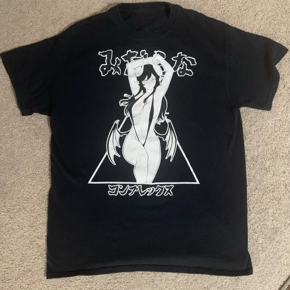 Lewd Complex Anime Tee Size Medium